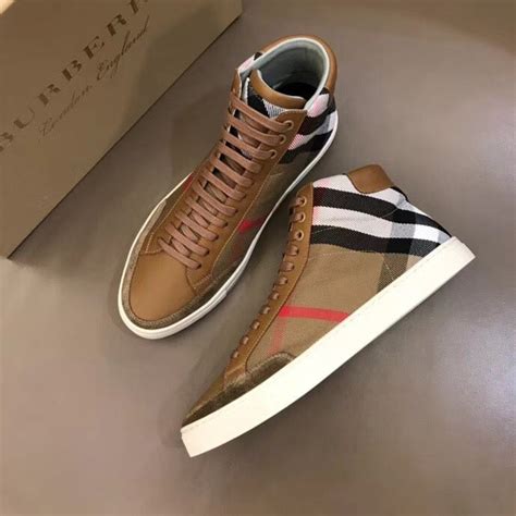 burberry high top sneakers men|designer burberry high top sneakers.